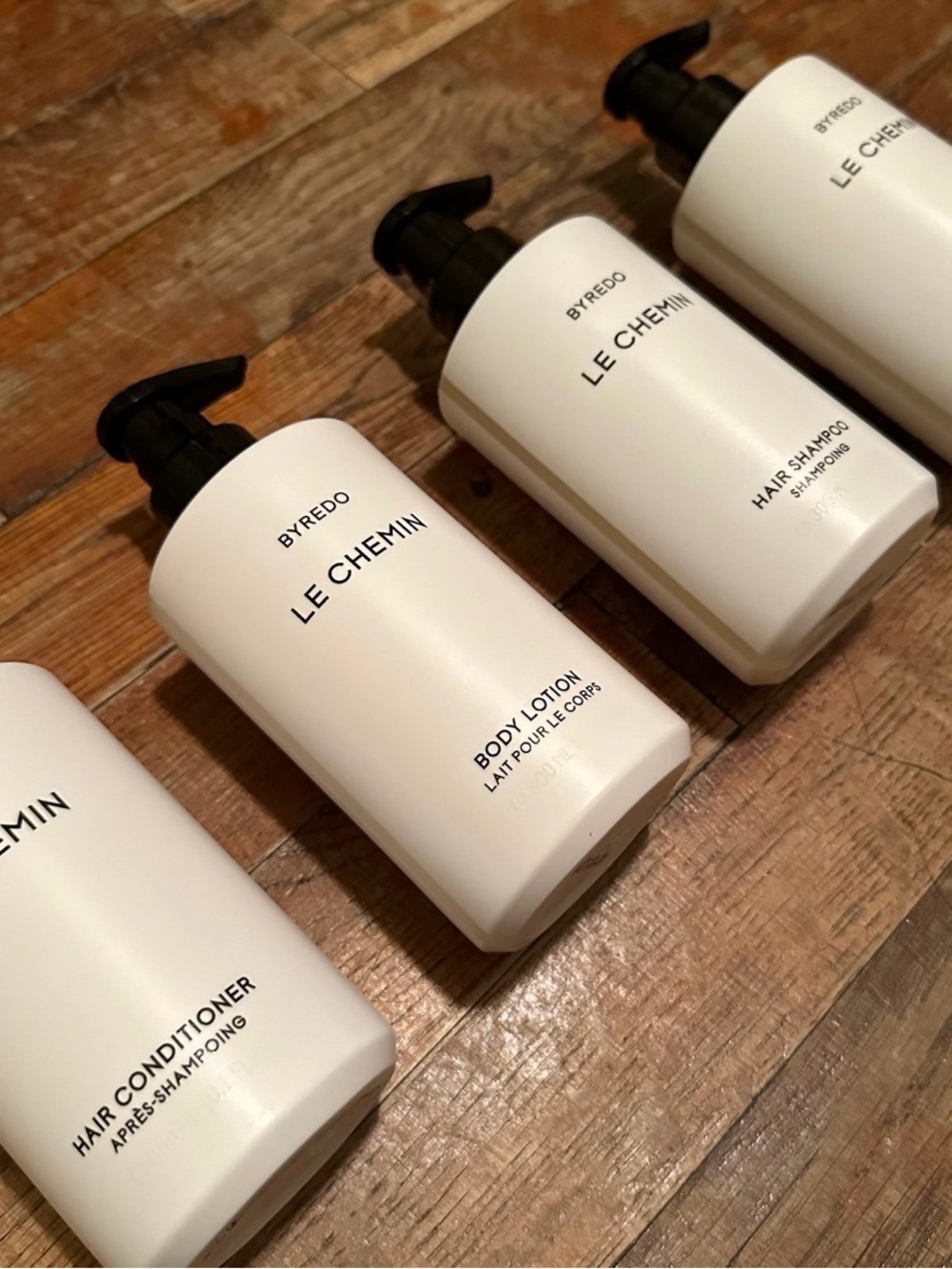 Byredo “Le Chemin” 4 piece *bundle - body wash, Lotion, shampoo, Conditioner